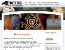 Tablet Screenshot of cdref.org